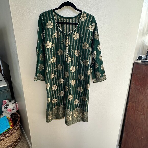 Homemade‎ Indian Dress Size and brand unknown - Picture 1 of 7
